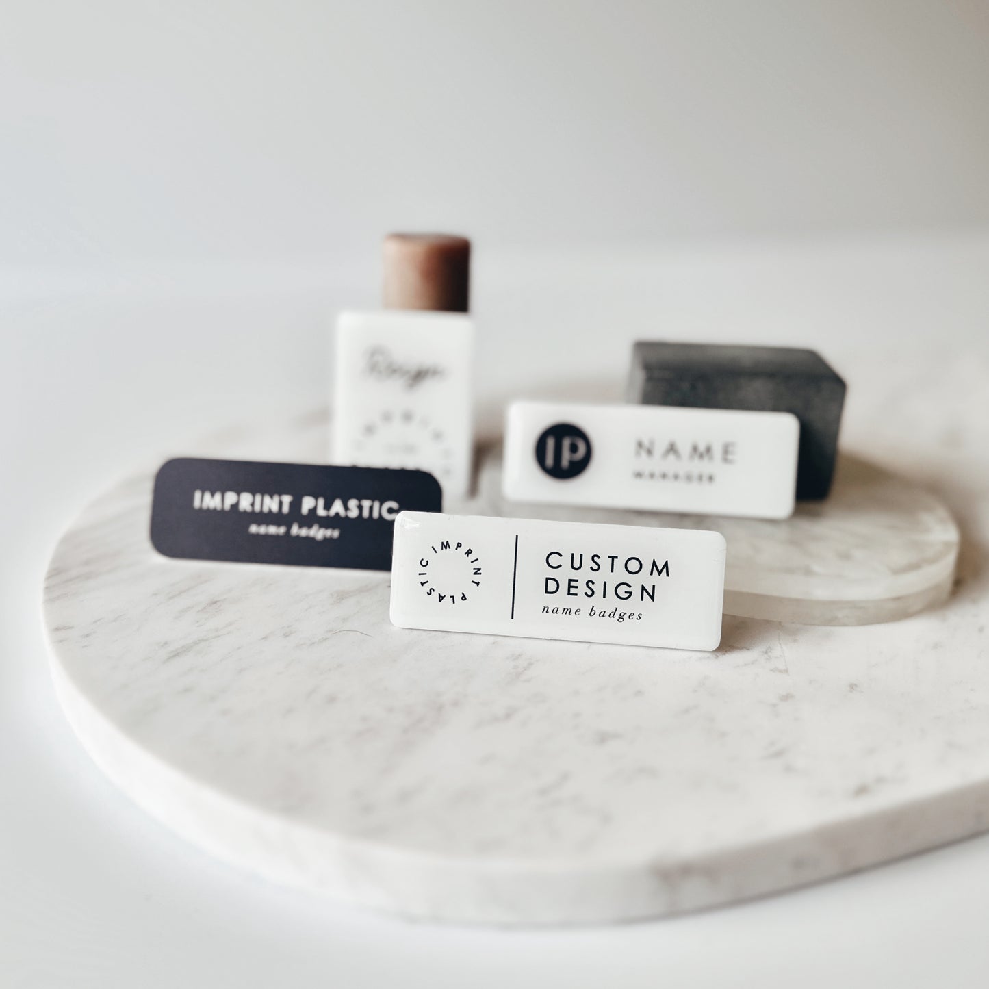 RECTANGLE - Premium Domed Name Badge