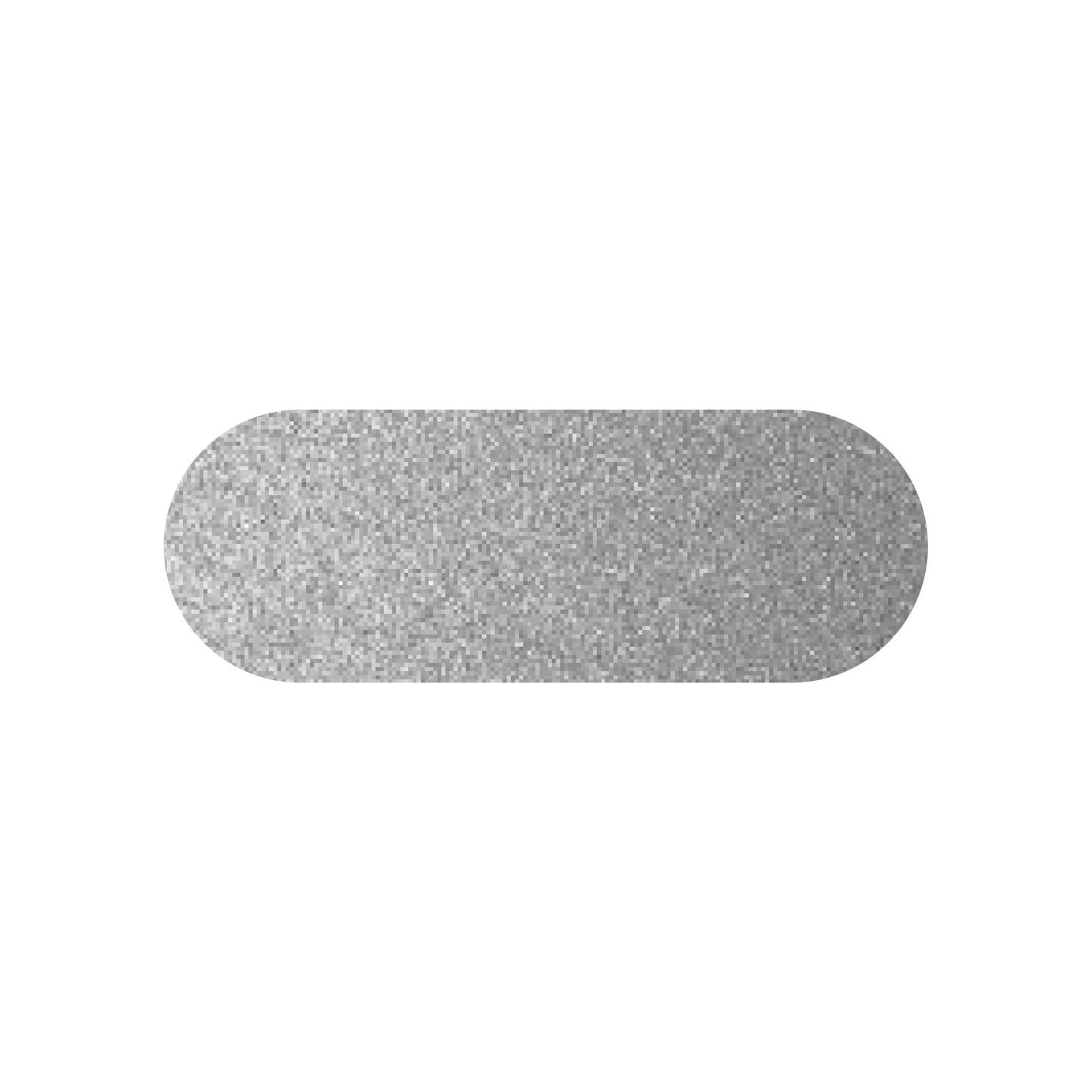 LONG PILL - Flat Name Badge