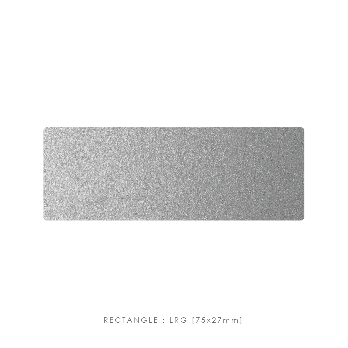 RECTANGLE - Premium Domed Name Badge