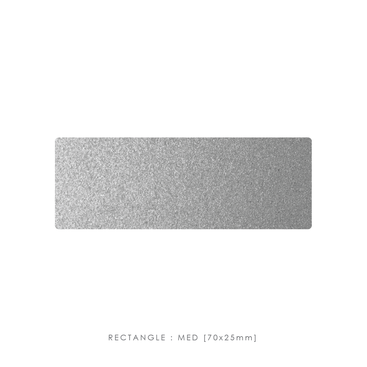 RECTANGLE - Premium Domed Name Badge