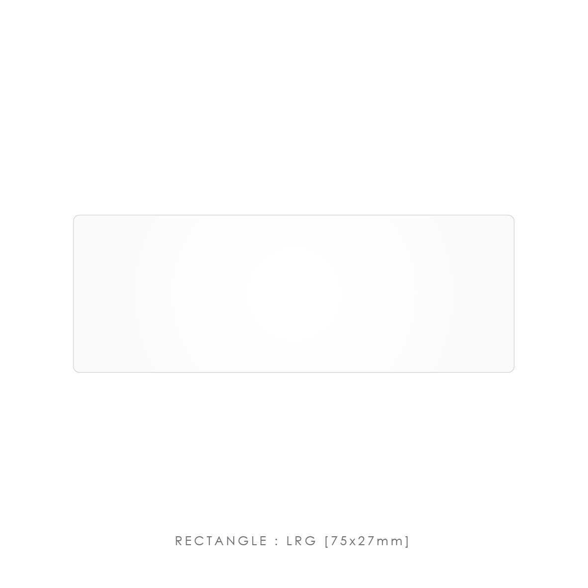 RECTANGLE - Premium Domed Name Badge