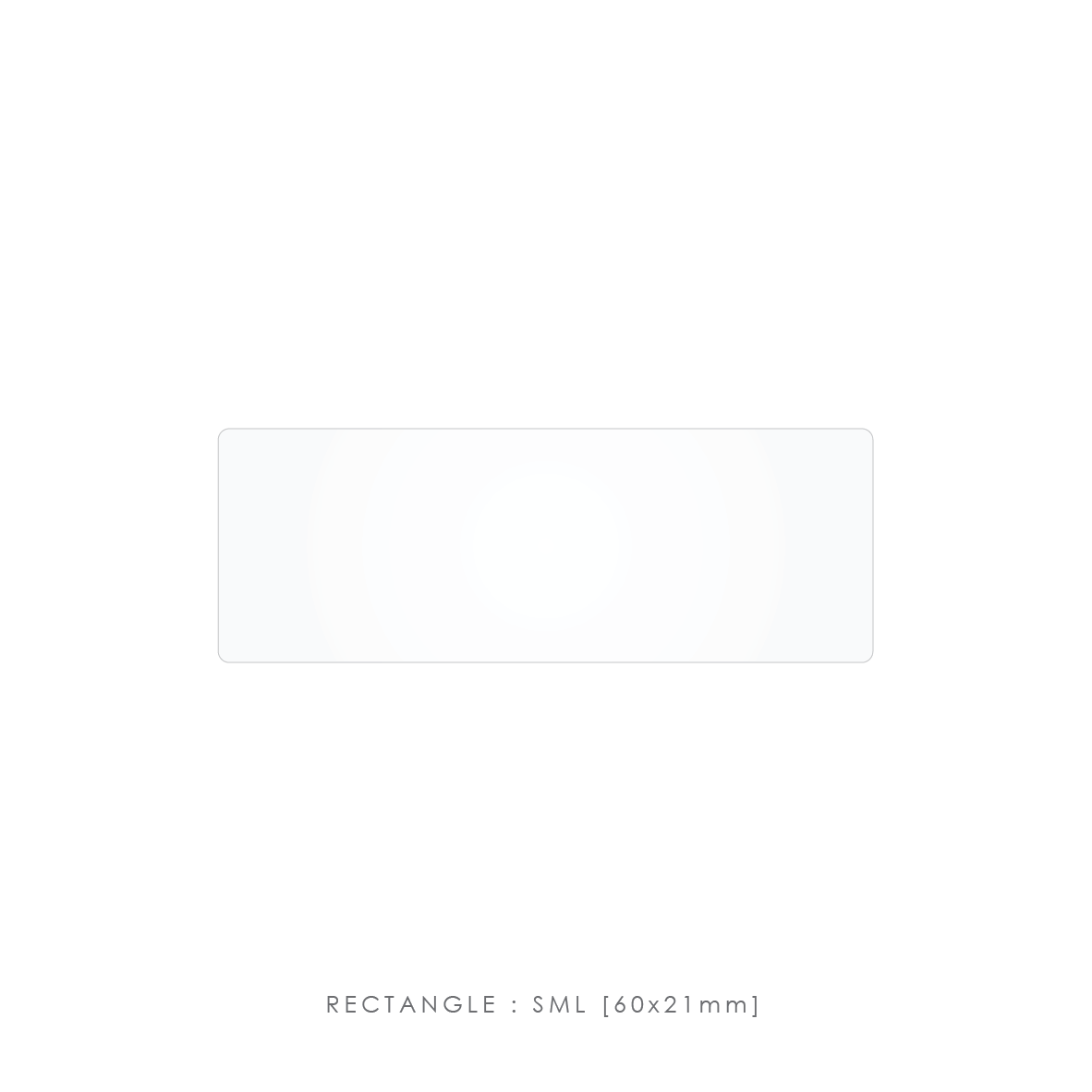 RECTANGLE - Premium Domed Name Badge