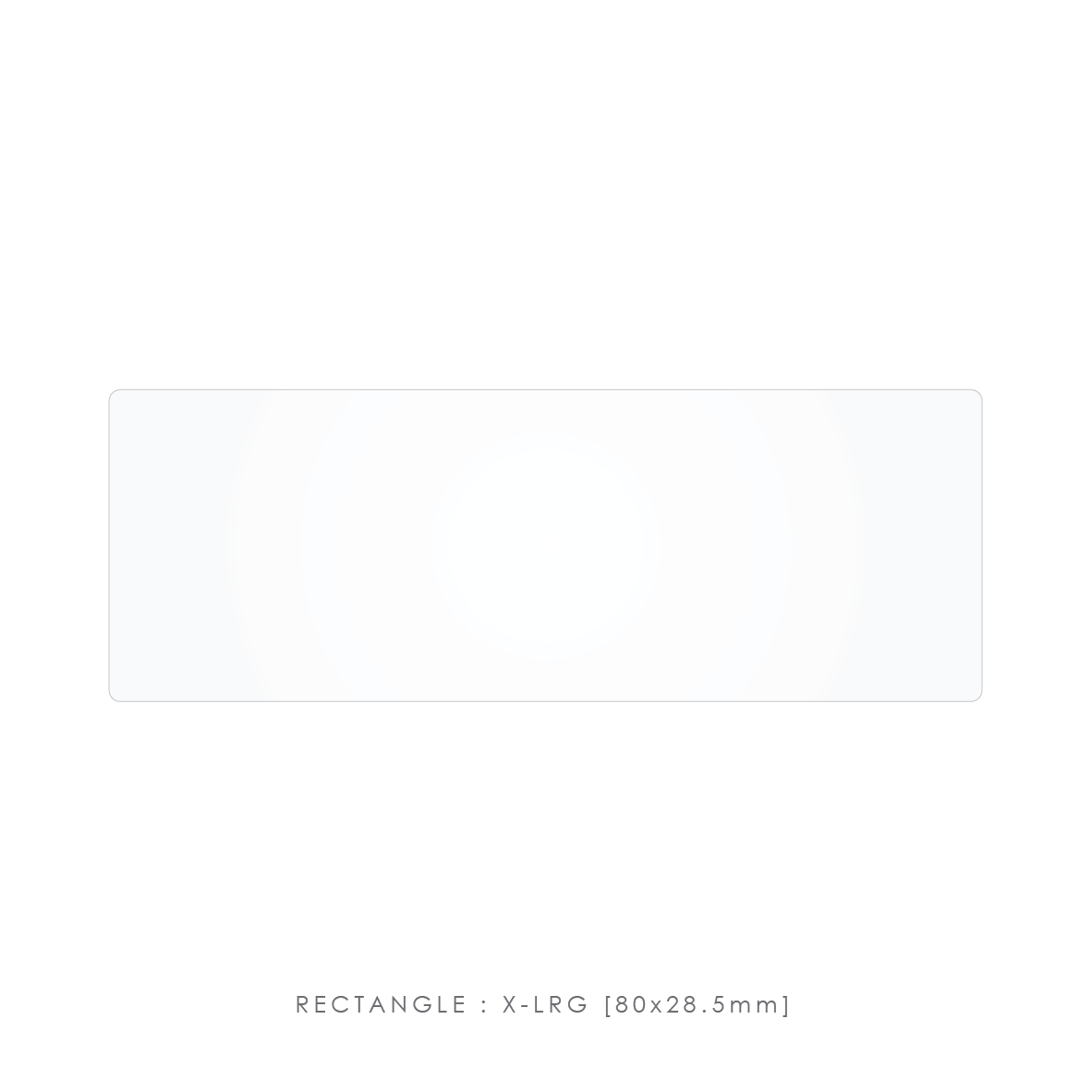 RECTANGLE - Premium Domed Name Badge