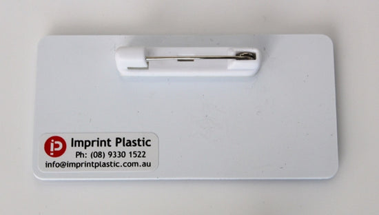 Pin Inprint Badges – Imprint Plastic
